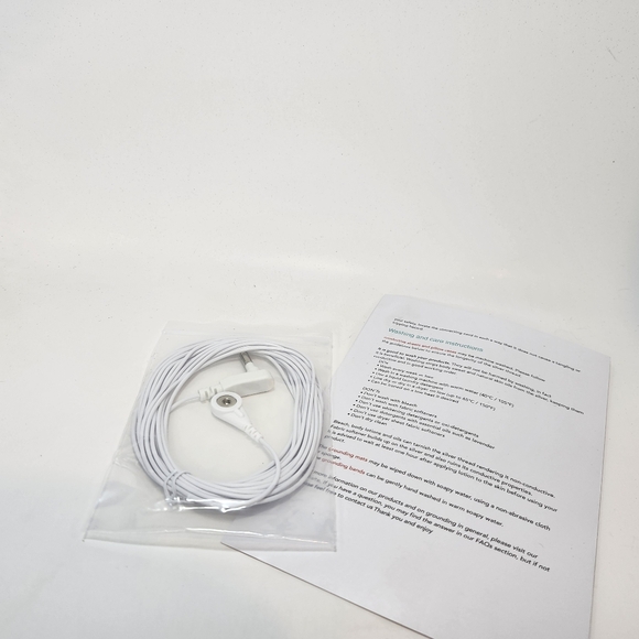 Grounding  Earthing  Green Flat King Size Sheet - Picture 7 of 11